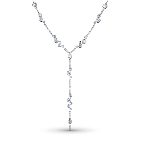 Колье из белого золота