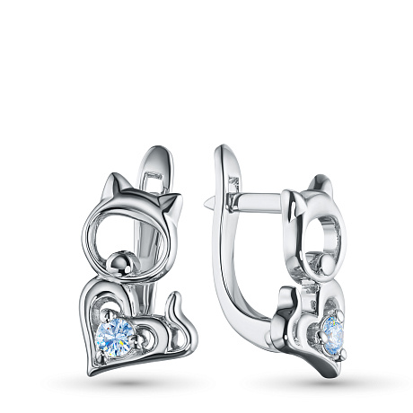 Серьги из серебра