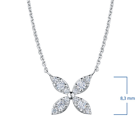 Колье из серебра