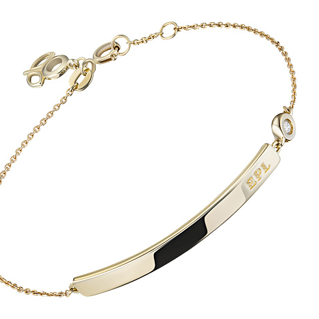 Браслет из желтого золота