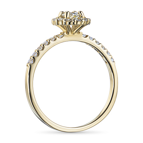 Кольцо из желтого золота