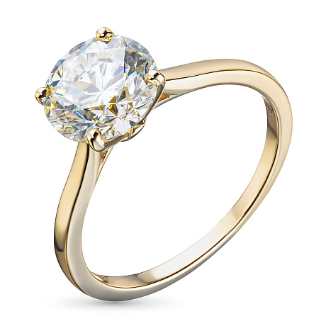 Кольцо из желтого золота