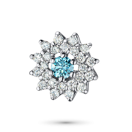 Подвеска из белого золота