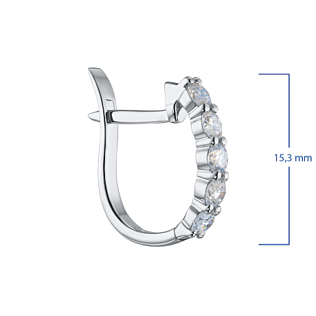 Серьги из серебра