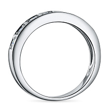 Кольцо из белого золота c бриллиантами