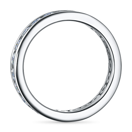 Кольцо из белого золота