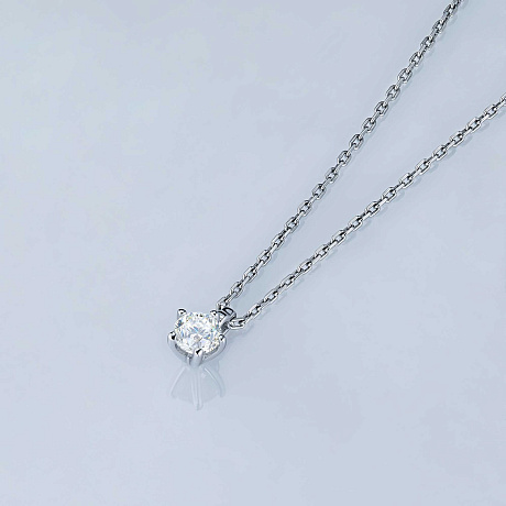 Подвеска из белого золота