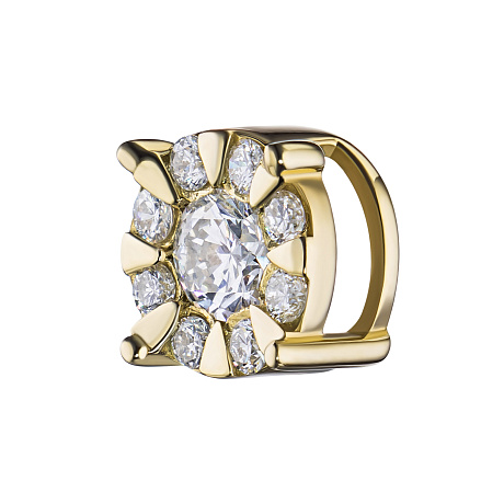 Подвеска из желтого золота