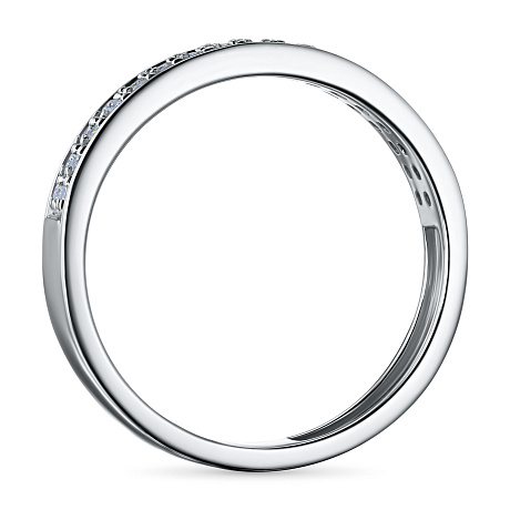 Кольцо из белого золота