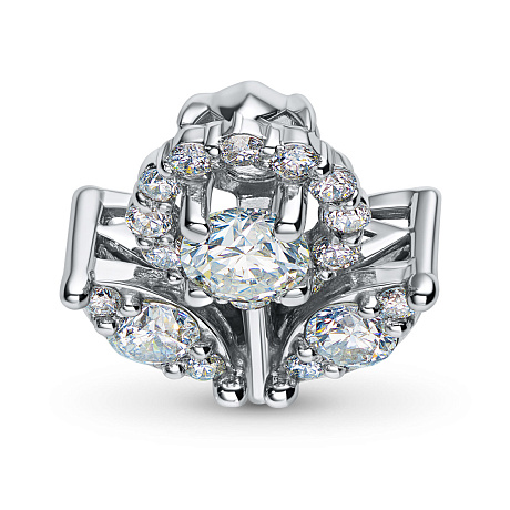 Подвеска из белого золота