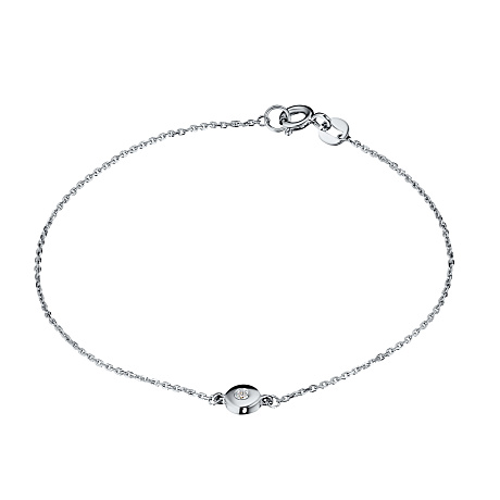 Браслет из белого золота