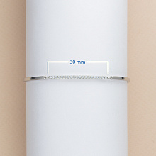 Браслет из белого золота c бриллиантами