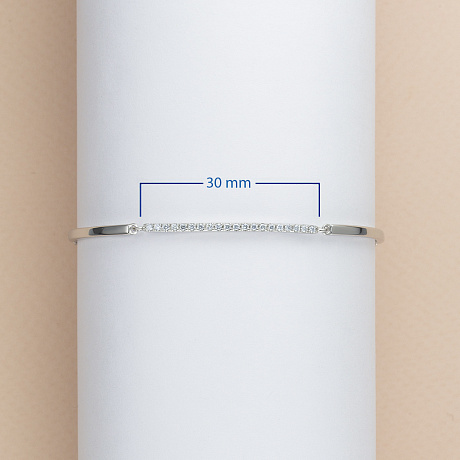 Браслет из белого золота