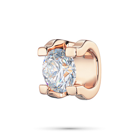 Подвеска из красного золота