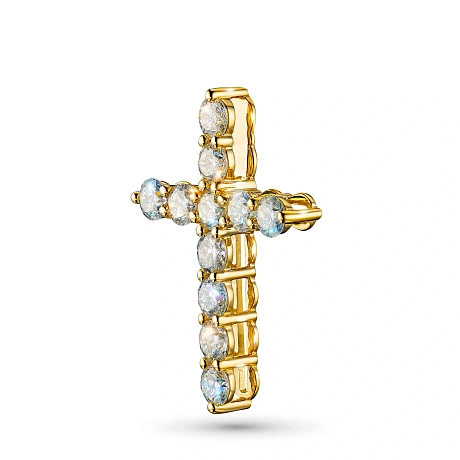 Подвеска из желтого золота