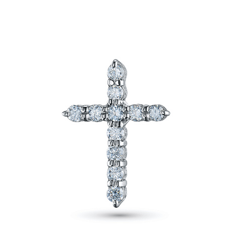 Классическая подвеска из серебра