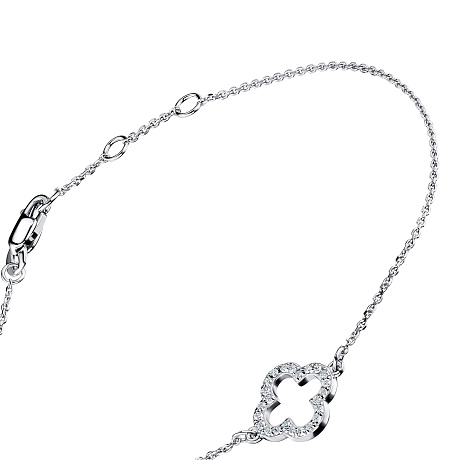 Браслет из белого золота