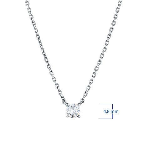 Колье из серебра