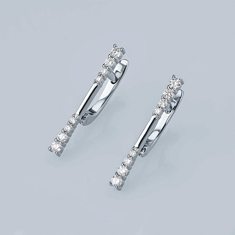 Серьги из серебра