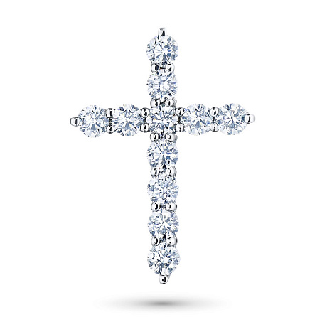 Подвеска из белого золота