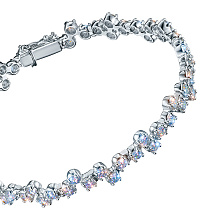 Браслет из белого золота c бриллиантами