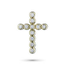 Подвеска из желтого золота