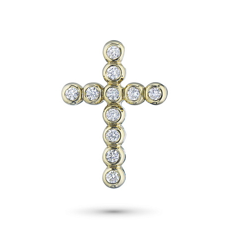 Подвеска из желтого золота