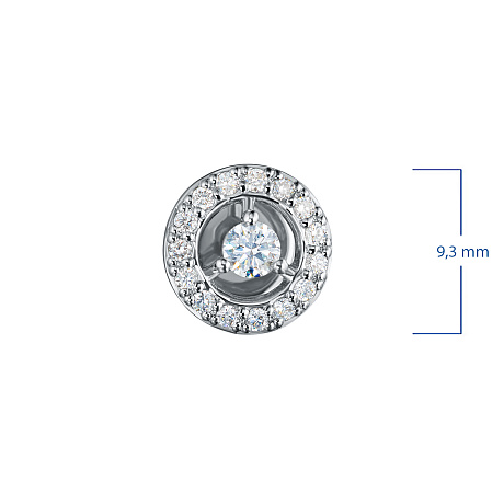 Пусеты из серебра