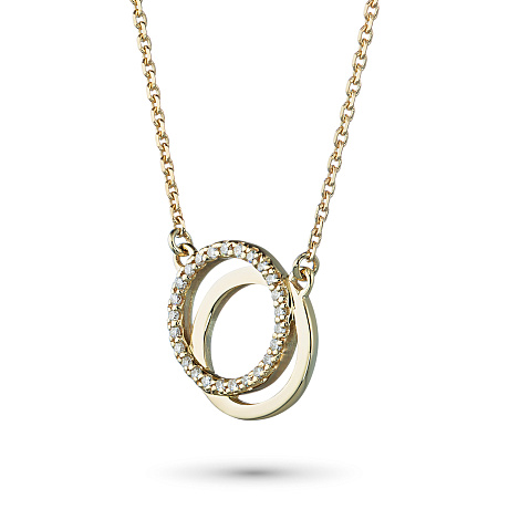 Колье из желтого золота