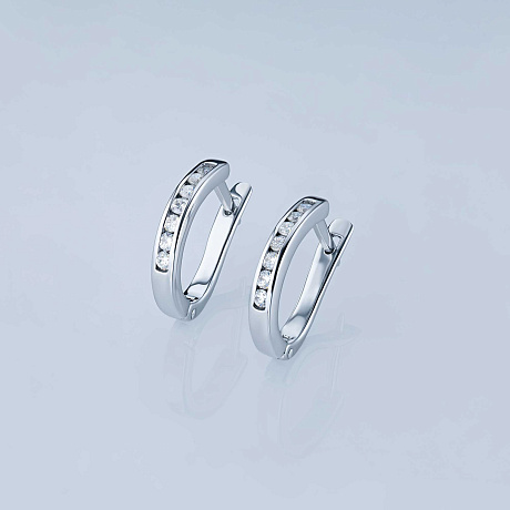 Серьги из серебра