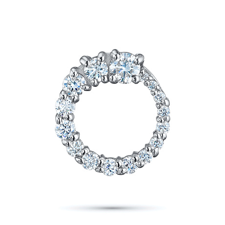 Подвеска из белого золота