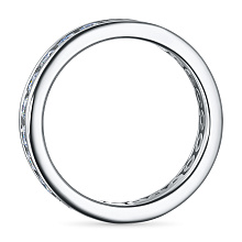 Кольцо из белого золота c бриллиантами