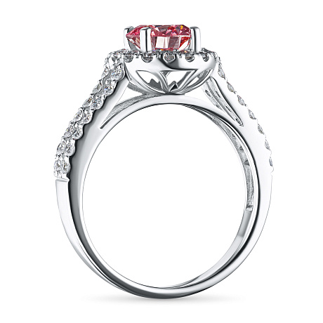 Кольцо из белого золота