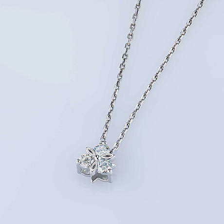 Подвеска из белого золота