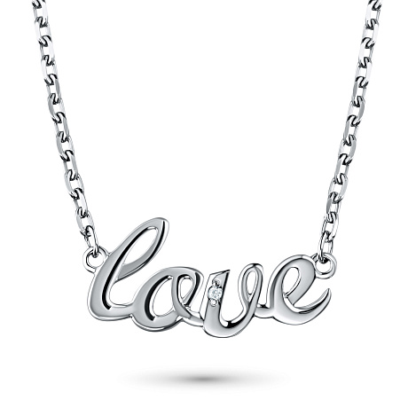 Колье из серебра