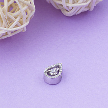 Подвеска из белого золота c бриллиантами