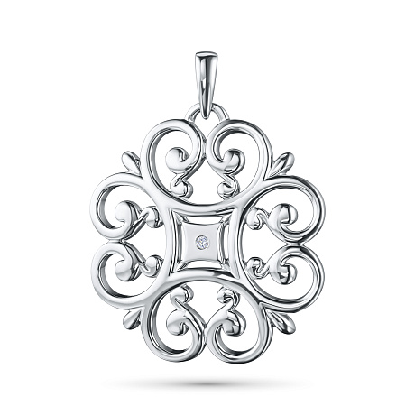 Подвеска из серебра