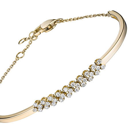 Браслет из желтого золота