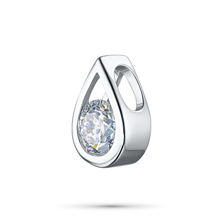 Подвеска из белого золота