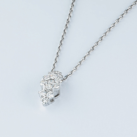 Подвеска из белого золота