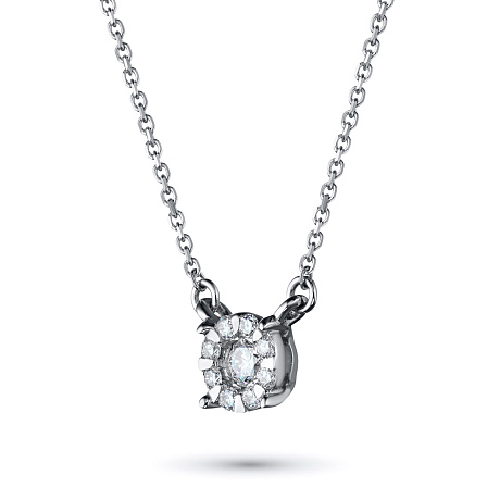 Колье из белого золота