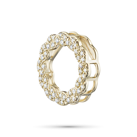 Подвеска из желтого золота