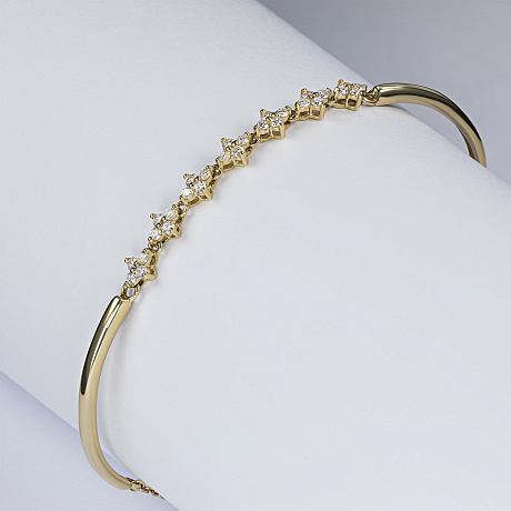 Браслет из желтого золота