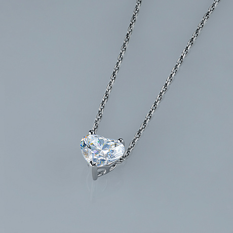 Подвеска из белого золота