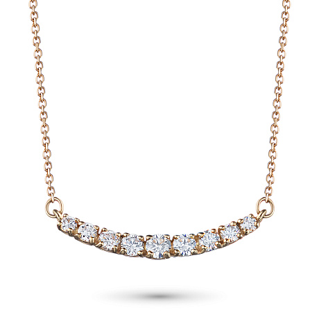 Колье из желтого золота