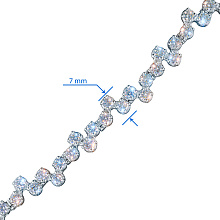 Браслет из белого золота c бриллиантами