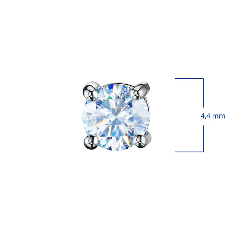 Подвеска из белого золота