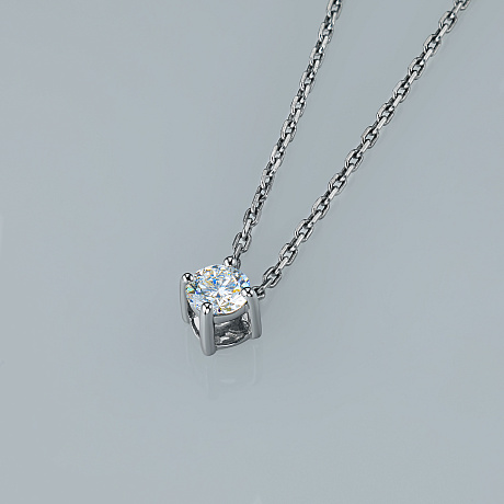 Подвеска из белого золота