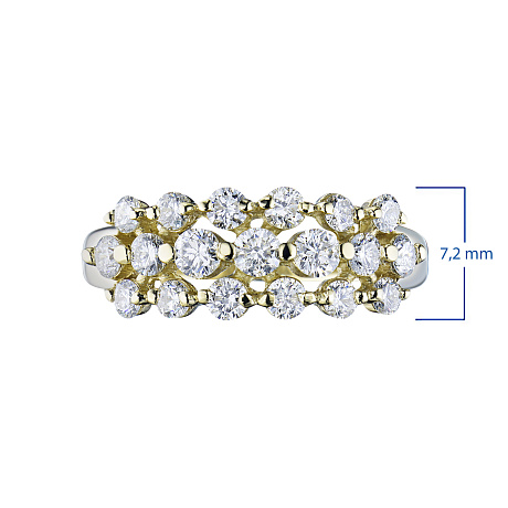 Кольцо из желтого золота