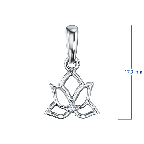 Подвеска из серебра